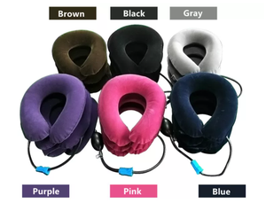 AOFIT Collier cervical orthopédique réglable avec traction gonflable – Dispositif de soutien confortable pour le cou - Product Image 6