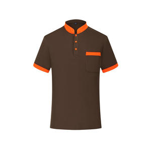 Chaqueta <span class=keywords><strong>de</strong></span> chef <span class=keywords><strong>de</strong></span> poliéster <span class=keywords><strong>de</strong></span> manga corta, uniforme <span class=keywords><strong>de</strong></span> cocinero <span class=keywords><strong>de</strong></span> verano ligero para restaurante y <span class=keywords><strong>Hotel</strong></span>, <span class=keywords><strong>ropa</strong></span> fina - Product Image 1