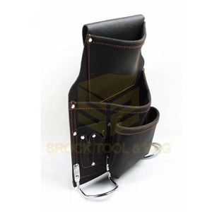 Leather Tool Pocket Hanging Belt Bag <strong>Hammer</strong> <strong>Holder</strong> - Product Image 3