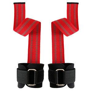 Biểu Tượng Tùy Chỉnh Trọng Lượng Nâng Cổ Tay Hỗ Trợ Neoprene Silicone Non-Slip Phòng Tập Thể Dục Đào Tạo Nâng Dây Đeo - Product Image 4