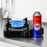 Cartouche de gaz butane miniature jetable OEM pour réchaud de camping, usage extérieur et domestique