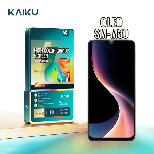 Kaiku Lcd for Samsung M30 M30s M21 M31 5G Screen with Frame Original Display for Samsung Galaxy M30s M21s