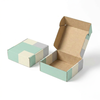 Boîtes d'emballage personnalisées en promotion : Boîte en carton ondulé pour cosmétiques, idéale pour l'expédition et le transport