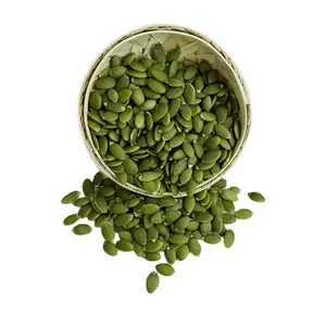 EU standard green raw pepitas no shell pumpkin seeds for extract