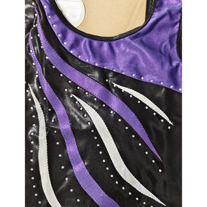 Body da ballo senza maniche per bambina di alta qualità - Product Image 4