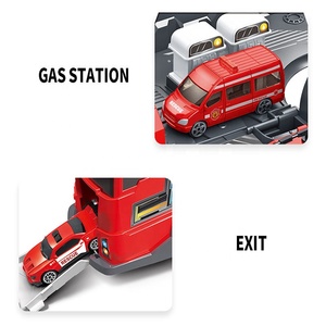 Samtoy-Coche <span class=keywords><strong>de</strong></span> juguete rojo <span class=keywords><strong>de</strong></span> rescate <span class=keywords><strong>de</strong></span> fuego para niños, vehículo <span class=keywords><strong>de</strong></span> juguete <span class=keywords><strong>de</strong></span> fricción fundido a presión, camión <span class=keywords><strong>de</strong></span> <span class=keywords><strong>bomberos</strong></span> - Product Image 4