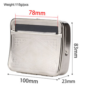 Erliao chất lượng tốt hút phụ kiện thấp moq thuốc lá cán Máy 70mm 78mm 110mm kim loại thuốc lá tolling máy - Product Image 4