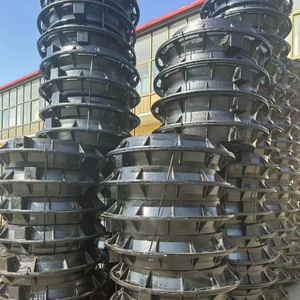 Couverture résistante de trou d'homme de <span class=keywords><strong>fonte</strong></span> des télécom D400 - Product Image 3