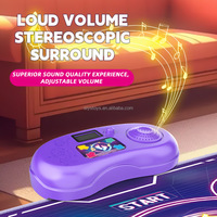 Interaktive Musik-Tanz-Aktivitätsmatte, Musikalischer Spielteppich, Tragbare Elektronische LED-Lichtdecke, Kreuzungsspiel