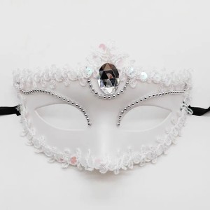 Masque Wenyou Little Beauty Venice, masque de princesse plaqué électrolytiquement et orné de strass, masque pour <span class=keywords><strong>les</strong></span> yeux pour femmes pour bal d'Halloween - Product Image 3