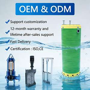 <span class=keywords><strong>Station</strong></span> <span class=keywords><strong>de</strong></span> pompage préfabriquée intégrée pour le traitement des <span class=keywords><strong>eaux</strong></span> <span class=keywords><strong>usées</strong></span> et <span class=keywords><strong>de</strong></span> la pluie avec garantie d'un an - Product Image 3