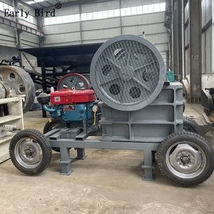 Hot Bán Quặng Máy Nghiền Động Cơ Diesel Điều Khiển, Xách Tay Máy Nghiền Đá Với Hàng Giờ Công Suất Chế Biến Của 1-10 Tấn Máy Nghiền Đá - Product Image 4