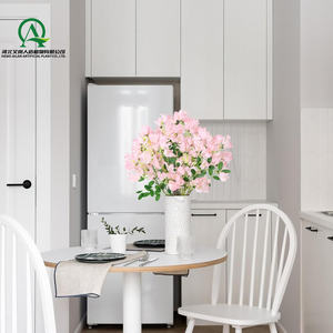 Fiore rosa artificiale Jacaranda stelo lungo vaso alto fiori estivi per accordi di Flora casa festa di nozze tavolo ufficio arredamento - Product Image 3