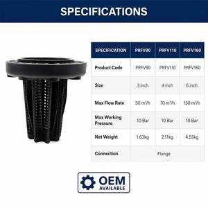 Clapet anti-retour en plastique à haut débit avec filtre pour <span class=keywords><strong>pompe</strong></span> d'irrigation de serre agricole avec <span class=keywords><strong>raccord</strong></span> - Product Image 4