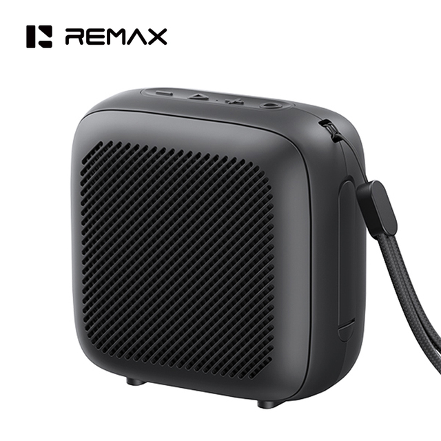 Remax Wireless Portable Bluetooth 6.0 Speaker Mini TWS Speaker with 8H Playtime Loud Stereo Sound Support Memory Card & AUX