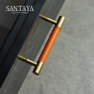 Da hiện đại tủ xử lý Brass Door knobs đen màu hồng tủ quần áo ngăn kéo knobs đồ nội thất phần cứng cho nhà bếp phòng ngủ phòng tắm - Product Image 4