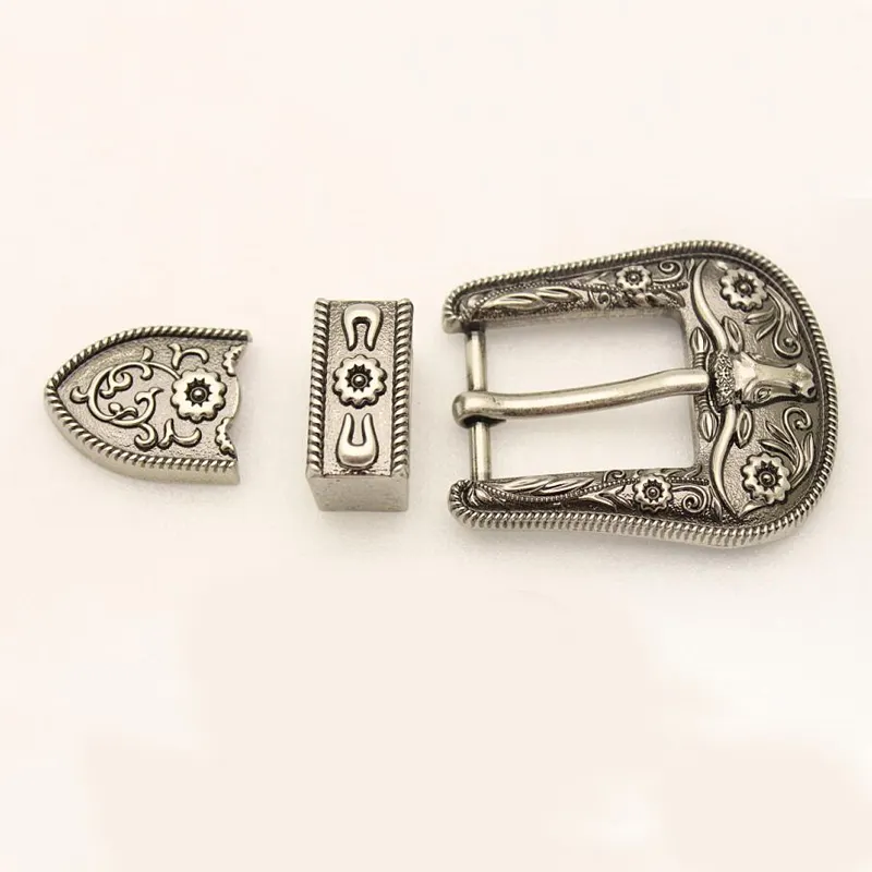Diapositiva di cintura filigrana antico con vetro brillante / KODACHROME Accessori Cinture e bretelle Fibbie per cinture 