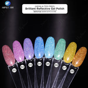 Fabricant d'ongles, étiquette privée professionnelle, vernis gel réfléchissant brillant 7,3 ml, vernis gel réfléchissant UV avec échantillon - Product Image 5
