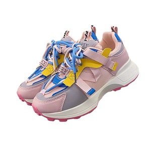Women's Winter New Student Running Sneaker Fashion Trend Mesh Breathable <b>Soft</b> Bottom with Lace-Up Closure <b>Shoes</b> - Product Image 6