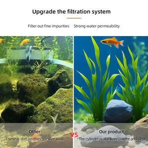 Relaxlines Acquario Marino da Scrivania in Vetro da 5 mm con Filtrazione Laterale Stretta - Product Image 3