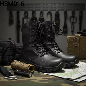 LXG, Stivali Tattici da Combattimento in Materiale Resistente per Escursionismo in Montagna, Colore Sabbia/Nero, Stabilizzazione del Tallone per Marcia Rapida, Modello HSM027 - Product Image 6