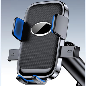 Xách tay linh hoạt cơ khí xe điện thoại đứng xoay bảng điều khiển có thể thu vào núi không thấm nước ABS + Silicone Clip tương thích - Product Image 6