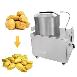 Industrial Potatoes Peeler Cassava And Potato Peeling and Washing machinery potato washing and peeling machine