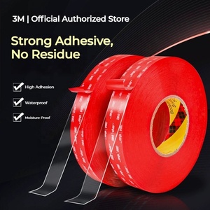 <span class=keywords><strong>3M</strong></span> 4905 VHB Fogli Adesivi Trasparenti Biadesivi, Spessore 0,5mm, Nastro Biadesivo in Schiuma Acrilica ad Alta Adesione, 93 ° Resistenza alle Temperature - Product Image 2