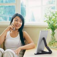 Support Pliable Réglable pour Téléphone et Tablette, Fixation de Bureau Trépied