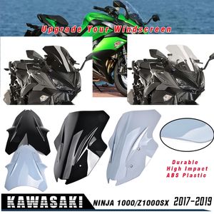 Pare-brise pour moto RACEPRO, anti-vent, déflecteur de vent, Ninja1000 <span class=keywords><strong>Z</strong></span> 1000SX, pour KAWASAKI Ninja <span class=keywords><strong>1000</strong></span> Z1000SX 2017 — <span class=keywords><strong>2021</strong></span> - Product Image 4
