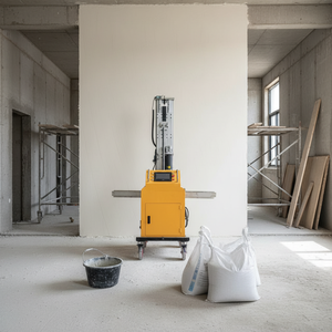 Robot de plâtrage mural industriel, machine automatique de lissage de mortier pour la construction - Product Image 1