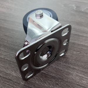 Hot bán 2/3inch thép không gỉ TPR 50 mét bánh xe thầu dầu 360 độ xoay thép không gỉ Caster bánh xe - Product Image 3