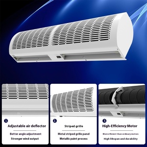 Large Air Volume Industrial Door <b>Curtain</b> Machine Commercial 1.2/1.5/1.8/2 Meters Strong Flow With Core Motor Component Industria - Product Image 3