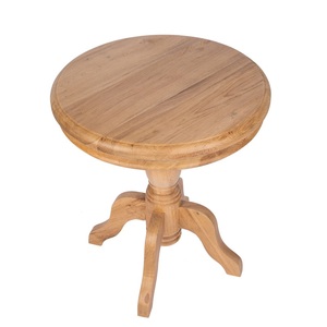 Phong cách nước pháp nhỏ Gỗ Sồi bên bàn phòng khách tối giản gỗ rắn tròn bàn nhỏ - Product Image 3