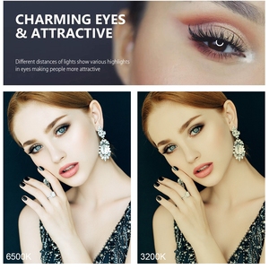 PULUZ Đèn Vòng LED 26 Cm Chuyên Nghiệp Rẻ Nhất + Bộ Đèn Vòng Phát Sóng Trực Tiếp Gắn Chân Máy 1.1M - Product Image 4