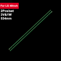 Barre de rétroéclairage LED pour téléviseur LG 49 pouces, pièces de rechange pour réparation, bandes LED 49"V15 ART3 UD REV1.1