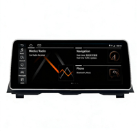 Pour BMW Série 5 F10 CIC NBT 12,3 pouces Carplay Android Auto Caméra de recul USB Microphone intégré 1 an Mains libres