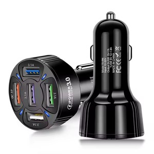 35W Nhanh Chóng Sạc USB Sạc Xe Hơi 5 USB QC 3.0 Xe Điện Thoại Sạc 5V 7A Xe Thuốc Lá Nhẹ Hơn <span class=keywords><strong>Adapter</strong></span> - Product Image 1