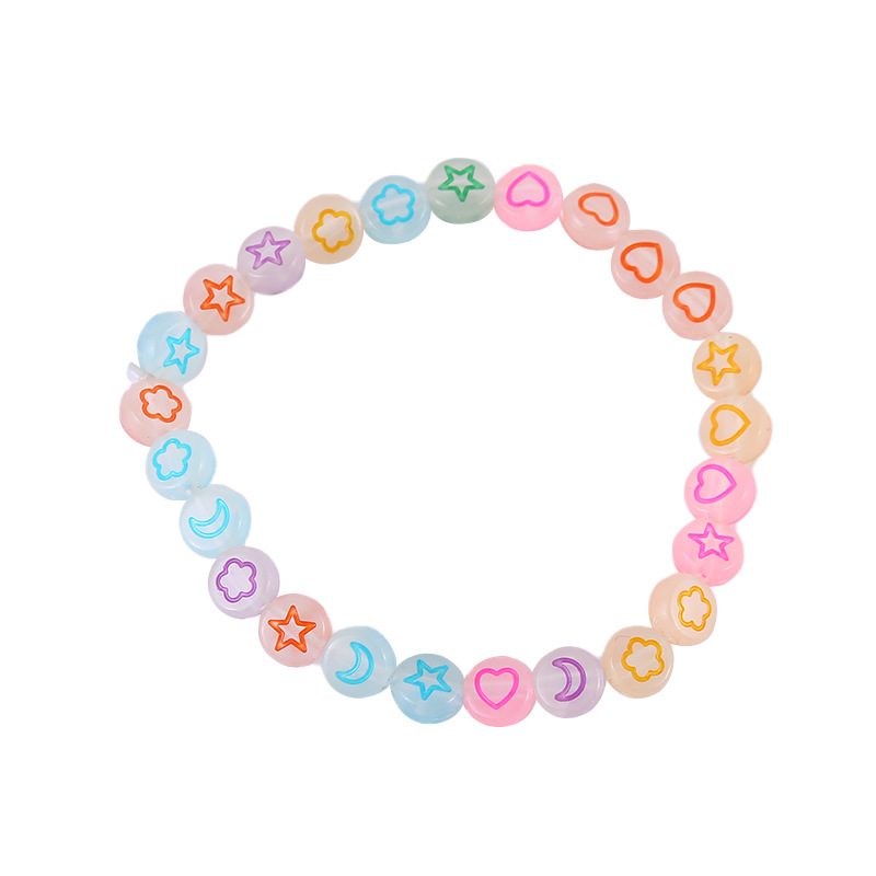 Étoile de lune multicolore