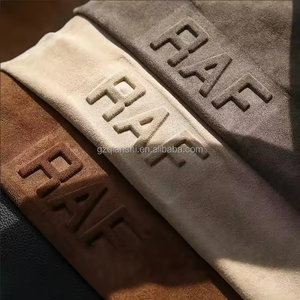 新款高品质定制t恤制造3d压花印花定制t恤棉男女通用图形压花t恤 - Product Image 2