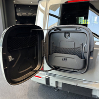 Caja de Almacenamiento para Maletero Trasero para Clase G W463A W464 W465 G63 G500, Estilo EQ, Cubierta Cuadrada para Llanta de Repuesto, Reemplazo en Negro