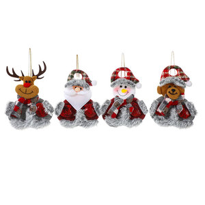 New cross-border <b>Christmas</b> fabric ornaments, <b>Christmas</b> tree ornaments, <b>Christmas</b> decorations, small doll pendants, and gifts. - Product Image 5