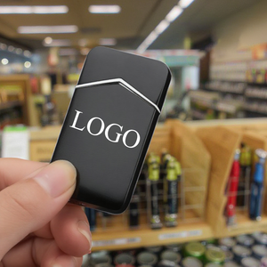 Accendino antivento DEBANG per tabaccheria, sottile, personalizzabile con logo, gadget accattivante, accendino a fiamma a torcia per sigarette - Product Image 1