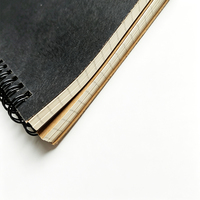 Cuaderno Espiral con Cubierta Kraft Personalizada, 255x180mm, Papel Cuadriculado, Diario, Cuaderno de Escritura para la Escuela y Oficina, Papelería OEM