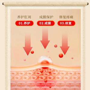 น่านจิง ถงเหรินถัง แผ่นปิดแผลริดสีดวงทวารชนิดคอลลาเจนรีคอมบิแนนท์ 20 กรัม แผ่นปิดแผลปิดแผลชนิดกาวทางการแพทย์สำหรับการดูแลทวารหนัก - Product Image 1