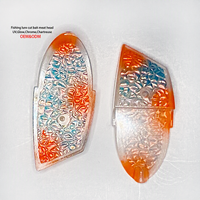 Nouvelles leurres de pêche dures UV Glow Cut Bait Rig pour la pêche en mer et au saumon, leurres en plastique efficaces pour la pêche au coup.