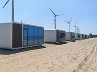 Modules de bureaux Apple Cabin de 20/30/40 pieds avec salle de bain complète et contrôle intelligent – Maisons modulaires préfabriquées