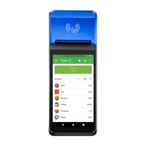 사용자 친화적 인 F1-55 모바일 <span class=keywords><strong>Pos</strong></span> 기계 GMS 인증 58mm 영수증 프린터 3 + 32GB HD 디스플레이 5.5 인치 터치 스크린 <span class=keywords><strong>Pos</strong></span> - Product Image 1