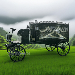 Vehículo Eléctrico Estable de Baja Velocidad Estilo Vintage para Transporte de Ataúdes de Carga Pesada para Salones Funerarios - Pedido al por Mayor - Product Image 3