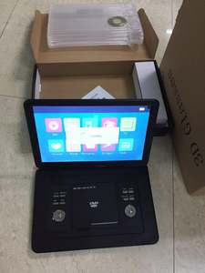 KCR DVD Player portabel, layar putar 14.0 inci baterai dapat diisi ulang luar ruangan - Product Image 6